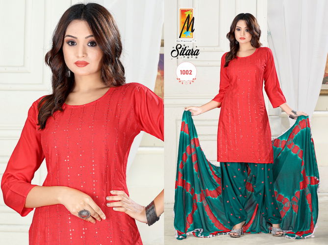 Master Sitara 1001 Regular Wear Wholesale Readymade Cotton Printed Dress
